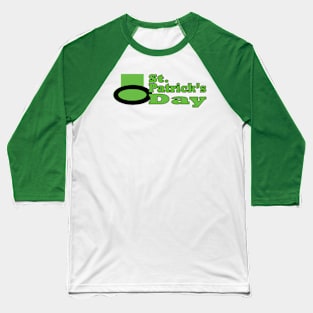 St Patrick's Day Baseball T-Shirt